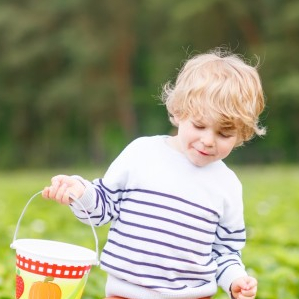 Cueillette en famille