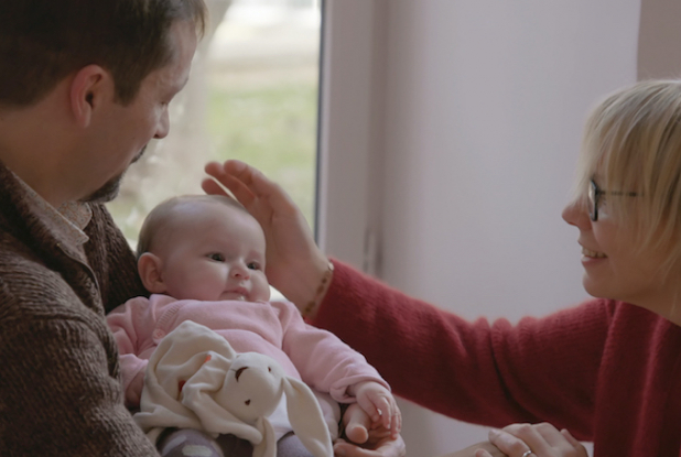 C'est toi que j'attendais : câlin