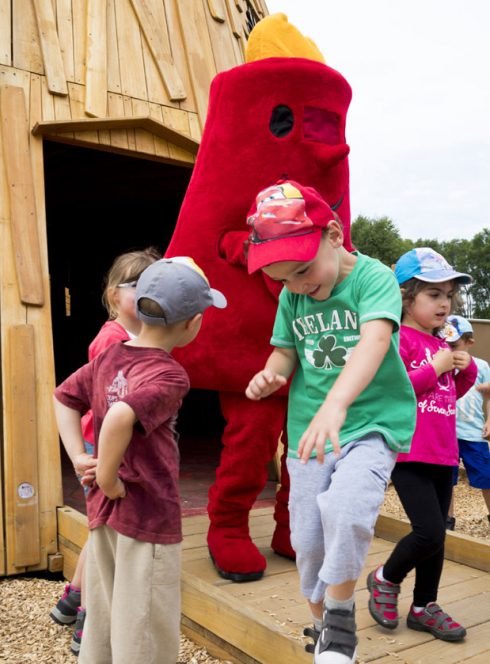 Chasse aux œufs de Pâques à Vulcania
