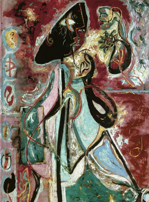 Jackson Pollock - Moon Woman Bridgeman