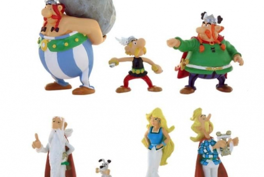 Figurines Astérix et Obélix