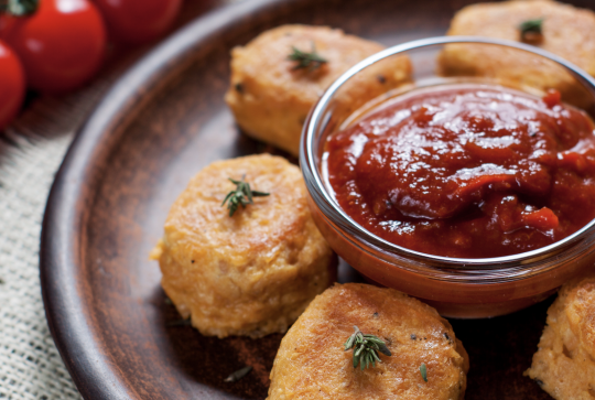 Croquettes au saumon