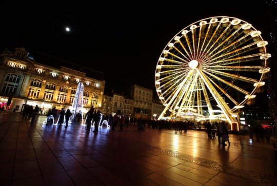 Grande roue à Clermont