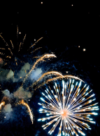 Fête Nationale à Lambersart : Feu d'artifice