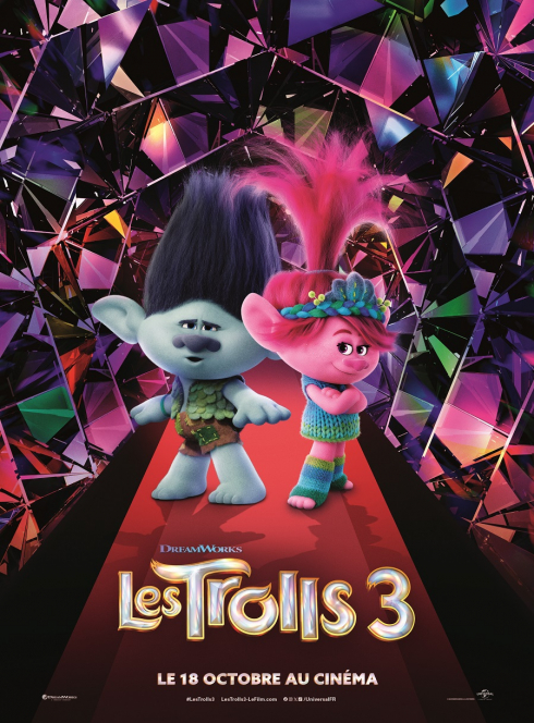 Les Trolls 3 : affiche finale