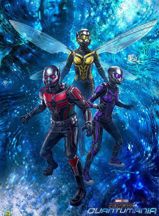 Ant-Man et la Guêpe : Quantumania - Affiche teaser