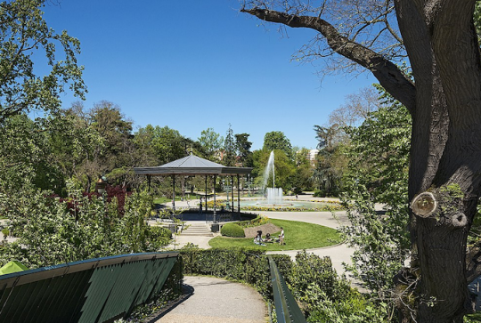 Jardin du Grand Rond : kiosque