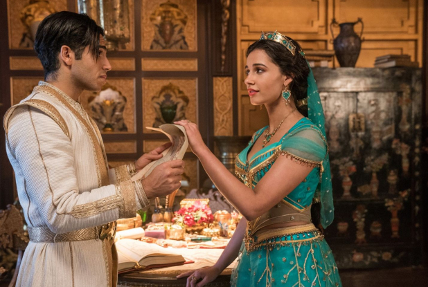 Aladdin, le film : Aladdin et Jasmine dans le palais