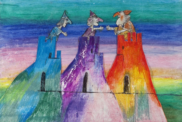 Polichinelle et les contes merveilleux - Trois frères