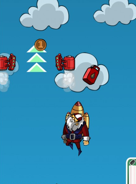 Jeux Jeux Jeux - Rocket Santa 2