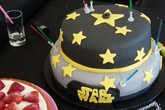 Gâteau Star Wars guerre des étoile