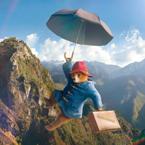 Paddington au Pérou - parapluie