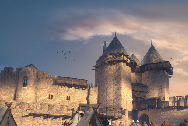 Les Derniers Remparts, Carcassonne 1304