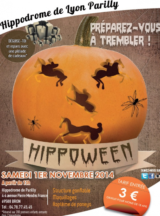 Hippoween à l'Hippodrome de Parilly