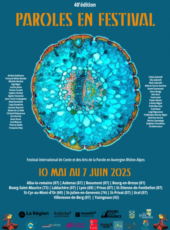 Affiche Paroles en Festival 2025