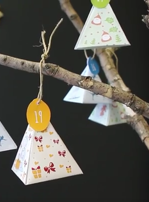 Tuto calendrier de l'Avent facile