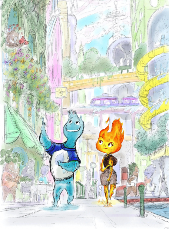 Elemental : concept-art