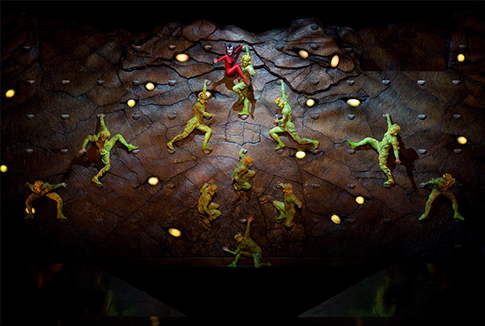 Cirque du Soleil - Ovo : vue d'en haut