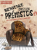 Expo Bienvenue chez les Préhistos ! affiche