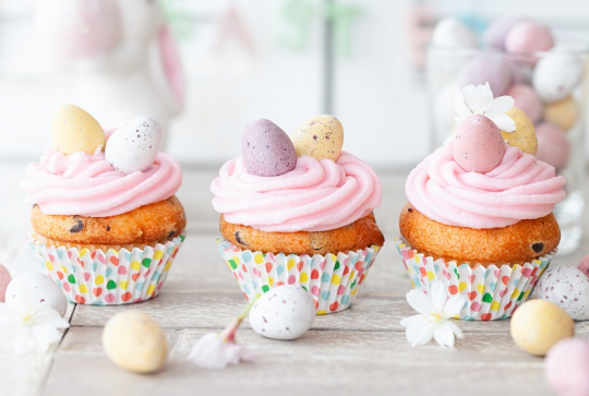 Recette Pâques : cupcakes