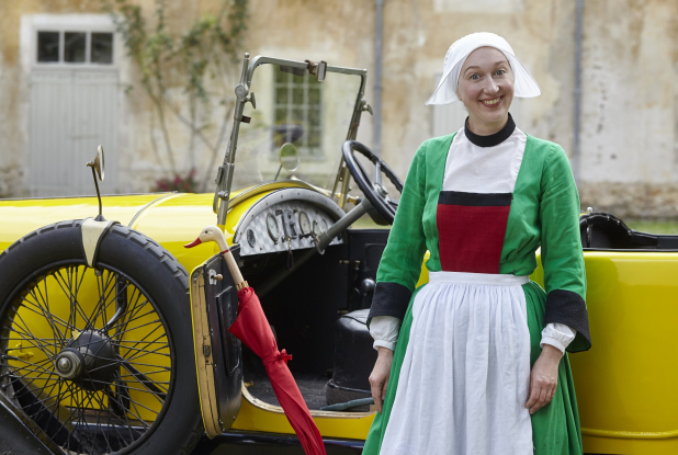 Bécassine ! Voiture jaune