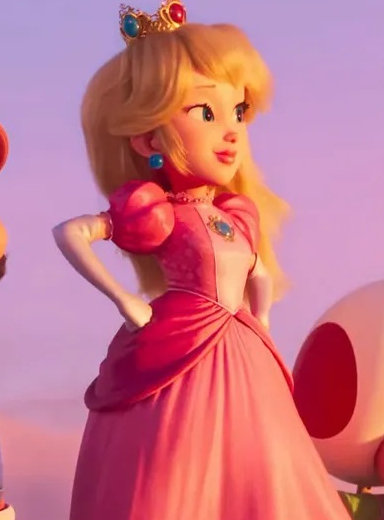 Peach dans Mario Bros.