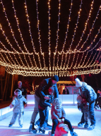 Patinoire au Bois des Lutins : Les Fééries Nocturnes 2025