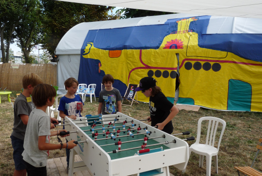 Mini Rock en Seine 2013 - Baby foot