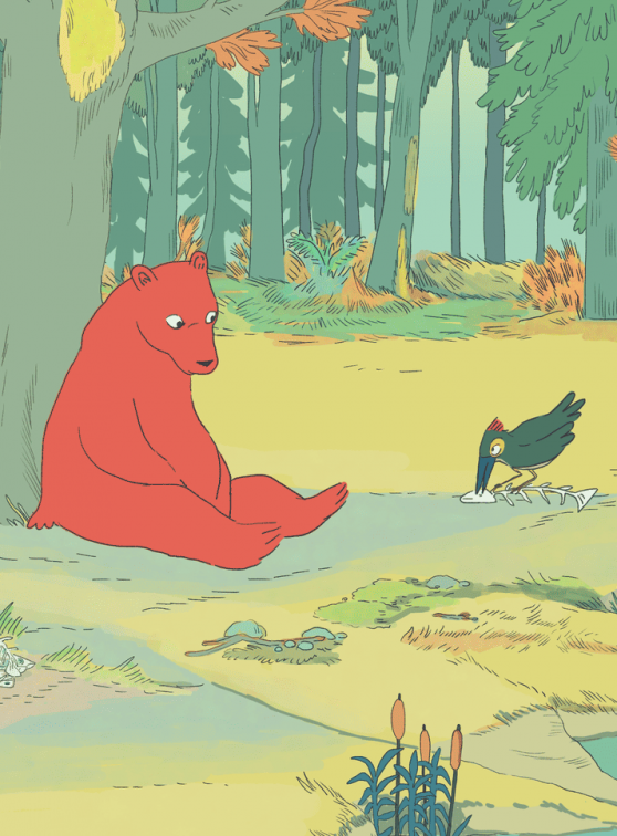 L'Ourse et l'Oiseau : première image