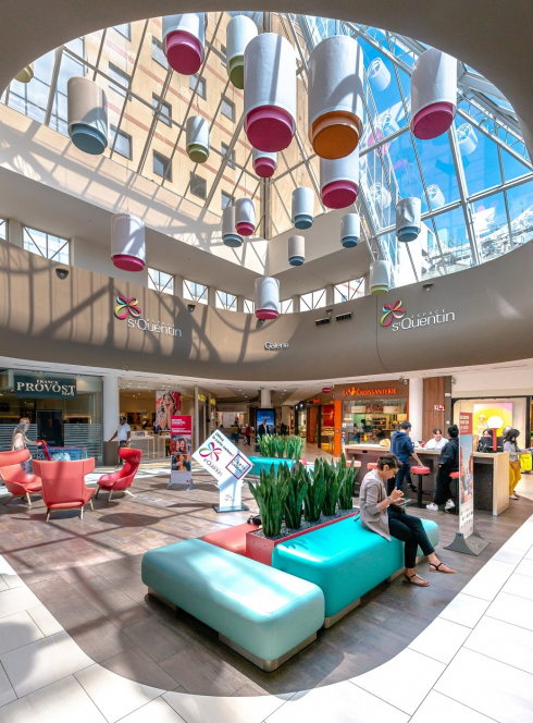 Centre commercial Espace St Quentin - espace détente