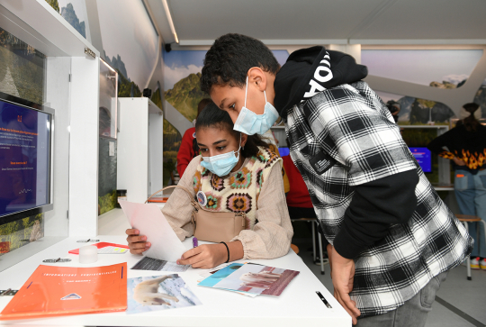 Atelier enfant au Musée des Confluences de Lyon