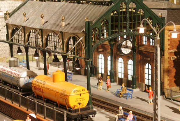 Le réseau de train géant du Musée du Jouet à Colmar