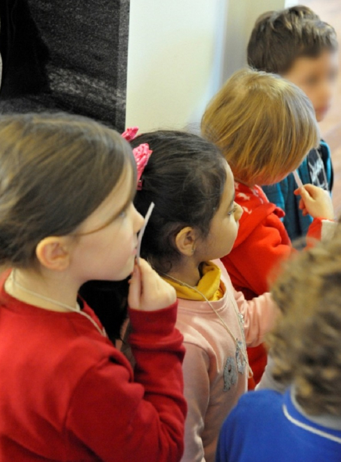Enfants à la Piscine de Roubaix