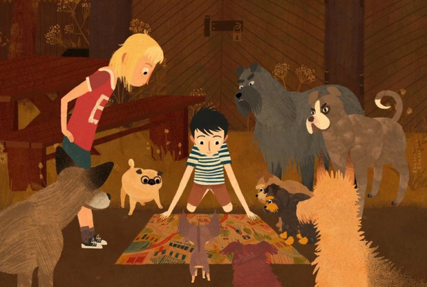 Jacob et les chiens qui parlent - plan