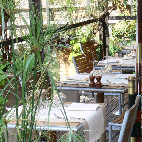 Restaurant la Baleine à Paris, dans le Jardin des Plantes