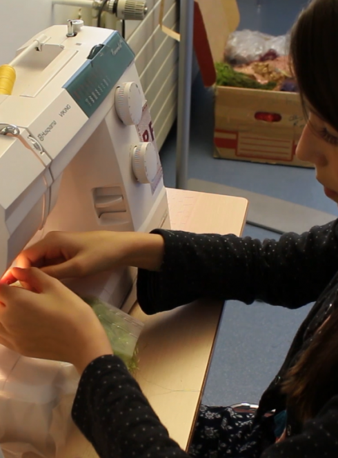Cours de couture pour enfants