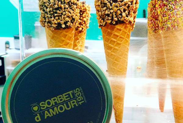 Ô Sorbet d'Amour - Cornets chocolat
