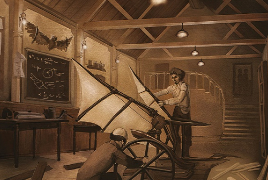 Europa Park - Dessin croquis Project V