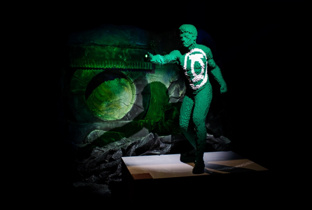 The Art of the Brick : DC super heroes - Green Lantern