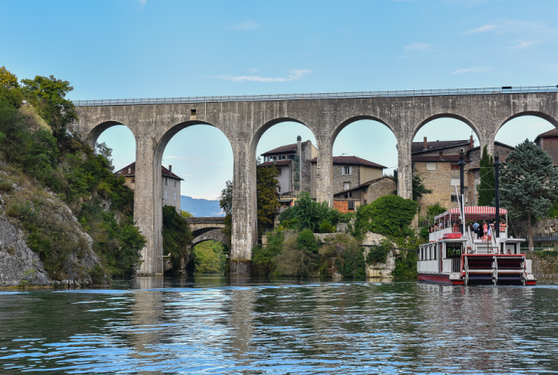 Bateau à Roue Royans-Vercors : L'aqueduc