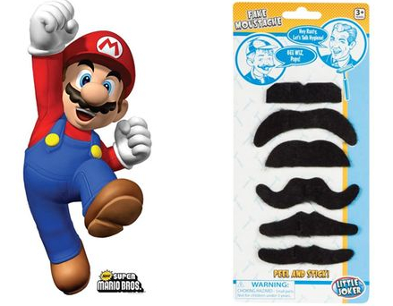 Moustache Mario