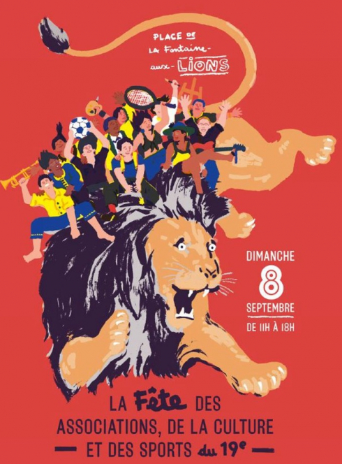 Fête des Associations, de la Culture et des Sports - Affiche 2019