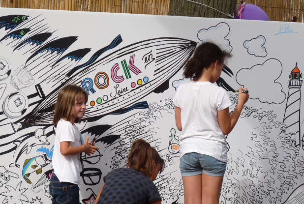 Mini Rock en Seine : Dessin