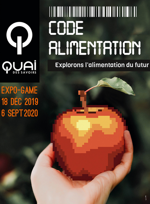 Expo Code alimentation - Explorons l'alimentation du futur : affiche