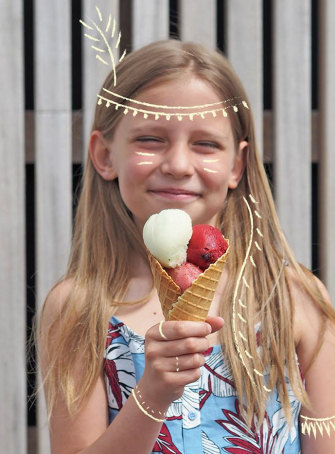 Les Origines Le Lautrec : glaces en famille