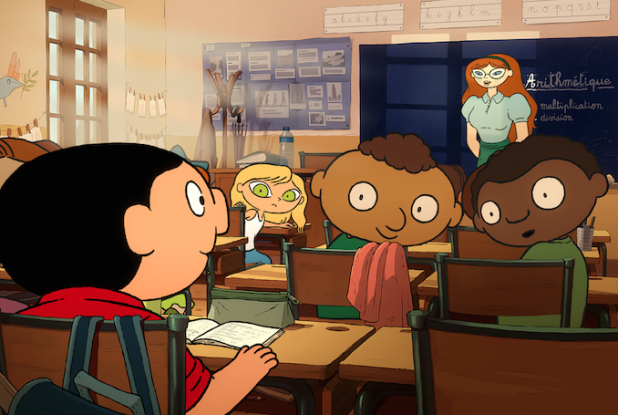 Petit Vampire : école