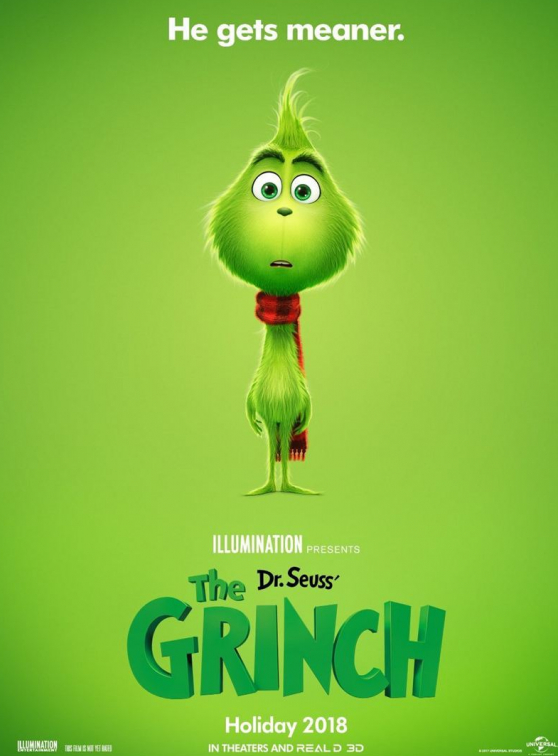 Dr. Seuss'The Grinch - Affiche teaser