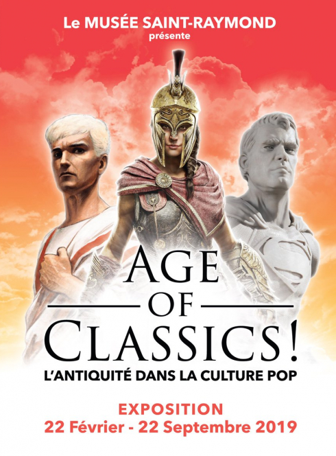 Expo Age of Classics ! L'Antiquité dans la culture pop