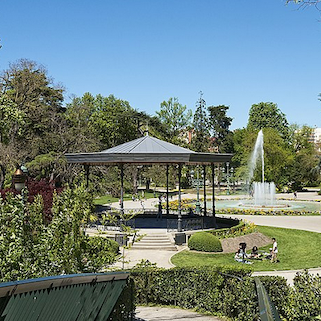 Jardin du Grand Rond : kiosque