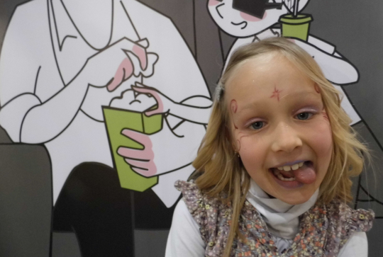 Photo grimace foire de lille  2013